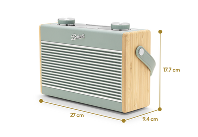 Roberts Rambler Classic DAB DAB+ FM RDS Bluetooth Radio Duck Egg Open Box Clearance