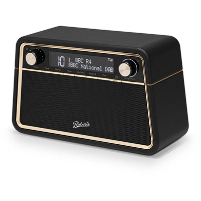 Roberts Reva DAB DAB+ FM Table-Top Radio With Bluetooth - Black