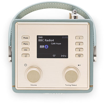Roberts Revival Mini 2 Portable Bluetooth DAB+ DAB FM Radio - Duck Egg