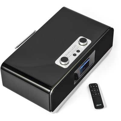 Roberts Stream 67L Bluetooth Sound System with CD Player and Internet DAB+ Radio - Black