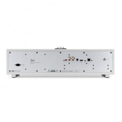 Ruark R410 Music System Grey with R-CD100 CD Player & Audio Technica AT-LP70XBT Automatic Wireless BT Turntable Silver