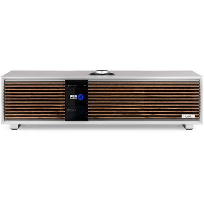 Ruark R410 Integrated Music System Soft Grey with R-CD100 USB CD Player Package