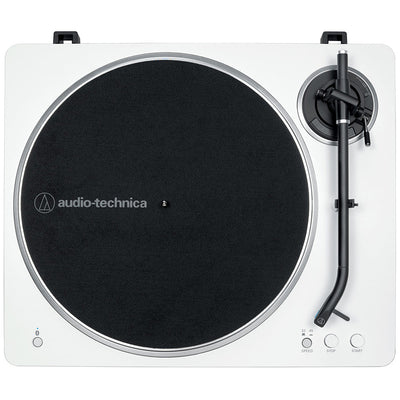 Ruark R410 Music System Grey with R-CD100 CD Player & Audio Technica AT-LP70XBT Automatic Wireless BT Turntable Silver