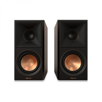 Ruark R610 Music Console with Klipsch RP-500M II Bookshelf Speakers Pair HiFi Package - Walnut