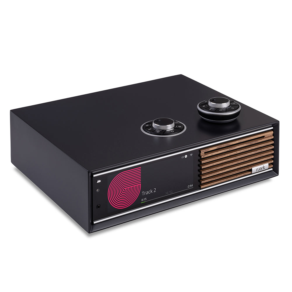 Ruark R710 CD Hi-Fi Console All-In-One System with CD Player & Streaming - Charcoal