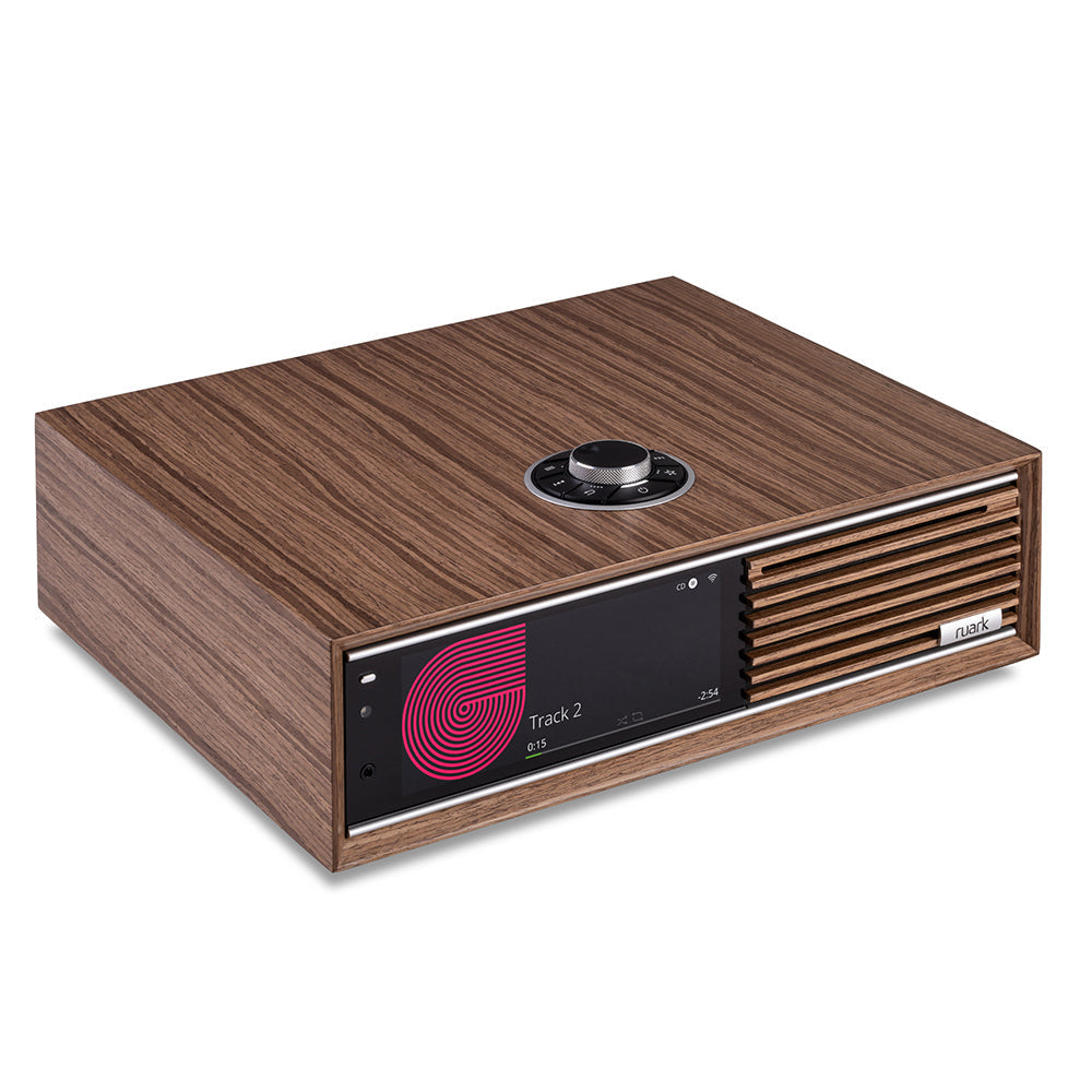 Ruark R710 CD Hi-Fi Console All-In-One System with CD Player & Streaming - Fused Walnut
