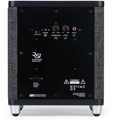 Ruark RS1 Subwoofer with MR1 MK3 Active Bluetooth Speakers Pair Charcoal Black