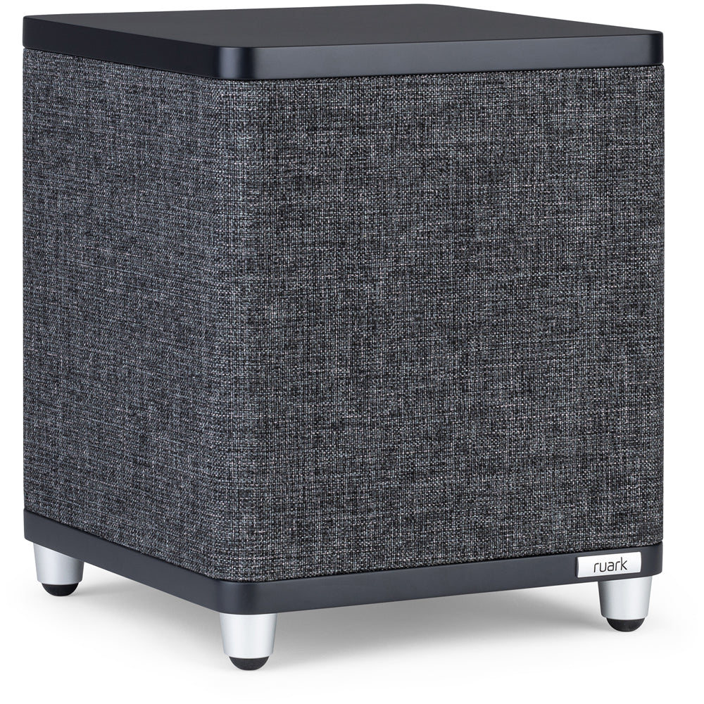 Ruark RS1 Subwoofer with MR1 MK3 Active Bluetooth Speakers Pair Charcoal Black
