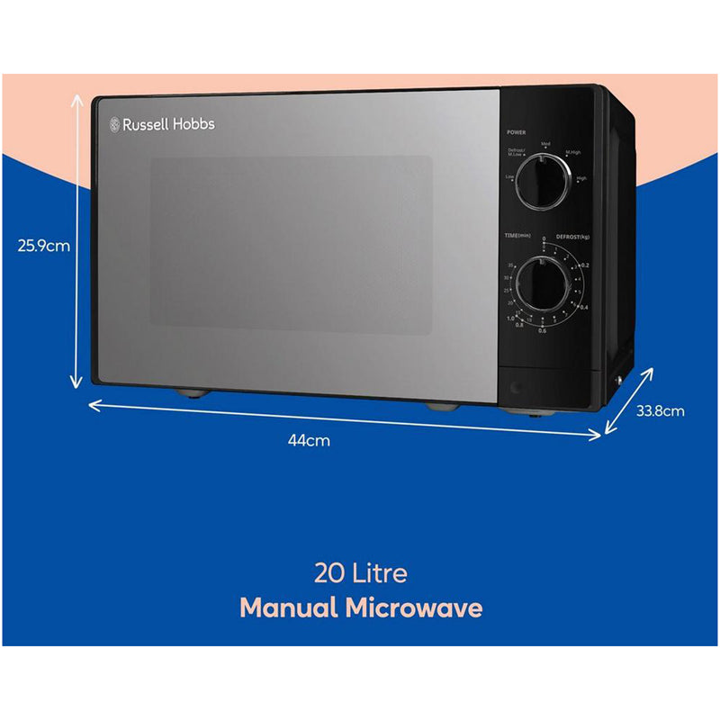 Russell Hobbs RHM2047B 20 Litres Microwave Silver