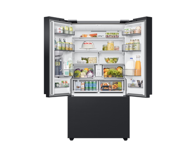 Samsung Bespoke AI RF24BB620EB1EU SpaceMax 674L Total No Frost American Fridge Freezer Black
