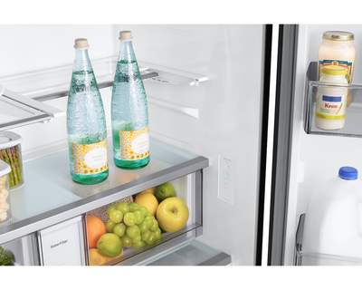 Samsung Bespoke AI RF24BB620ES9EU SpaceMax 674L Total No Frost American Fridge Freezer Silver
