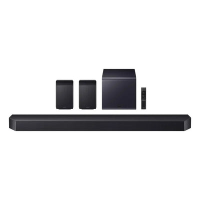 Samsung HW-Q990H Q-Series 11.1.4 Ch Dolby Atmos Soundbar with Subwoofer & Rear Speakers (2026)