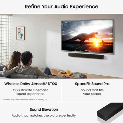 Samsung HW-QS90H Q-Series 7.1.2 Ch Dolby Atmos All-in-One Soundbar - Black (2026)