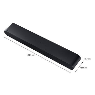 Samsung HW-S60D S-Series 5.0ch Lifestyle Soundbar Black 2024