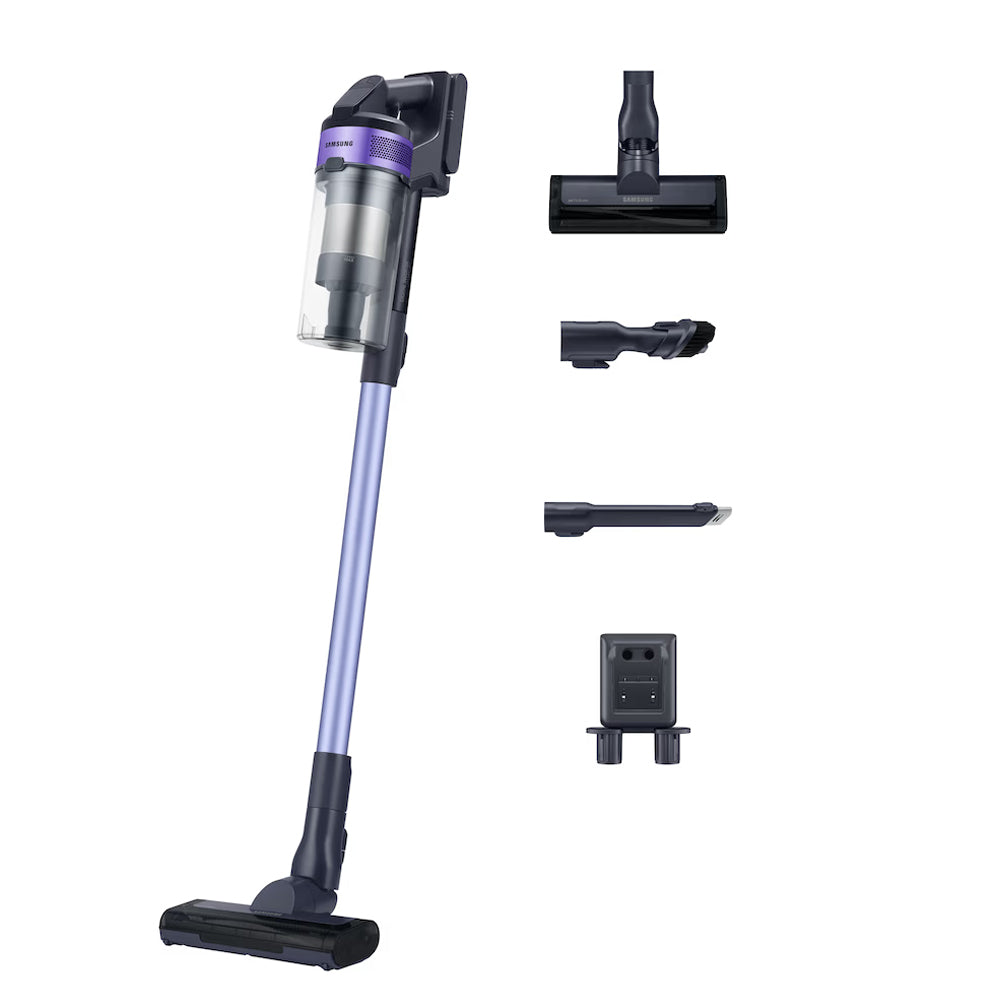 Samsung Jet 60 VS15A6031R4EU Turbo Cordless Stick Vacuum Cleaner with up to 40 Min Run Time - Purple