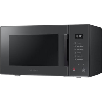 Samsung MS23T5018AC 23L Solo Microwave with Triple Distribution System - Charcoal Black