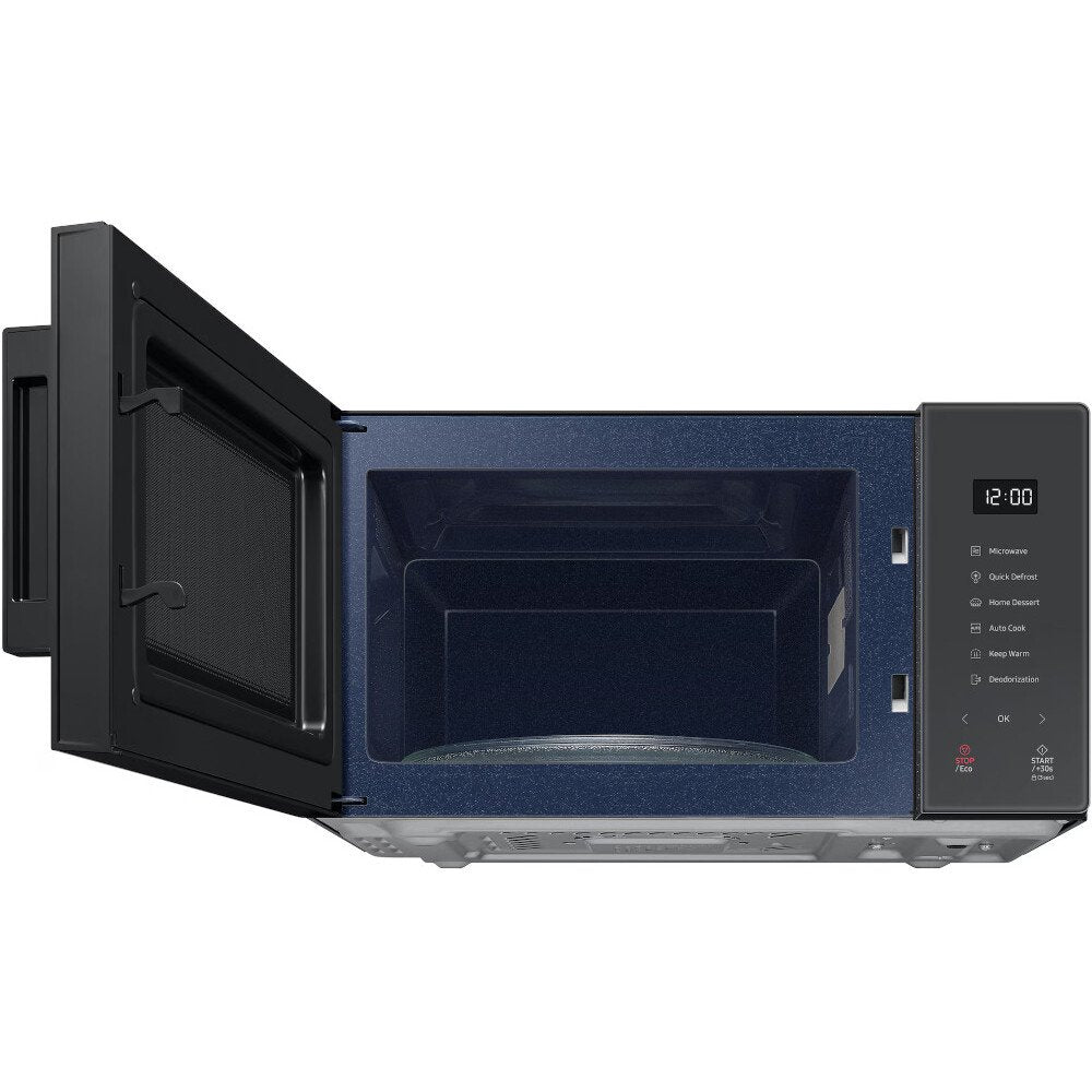 Samsung MS23T5018AC 23L Solo Microwave with Triple Distribution System - Charcoal Black