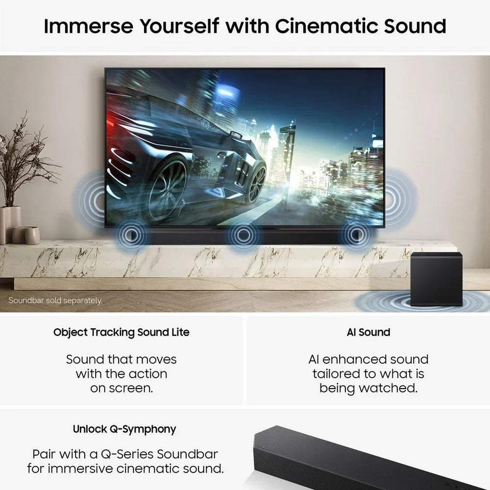Samsung QE55QN73HAUXXU 55 Inch QN73H 4K Neo QLED Ultra HD HDR Smart AI TV 2026