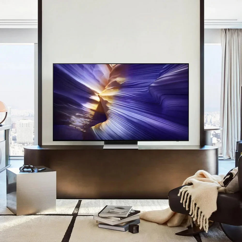 Samsung QE65S90FATXXU 65 Inch S90F 4K OLED Ultra HD HDR Smart AI TV