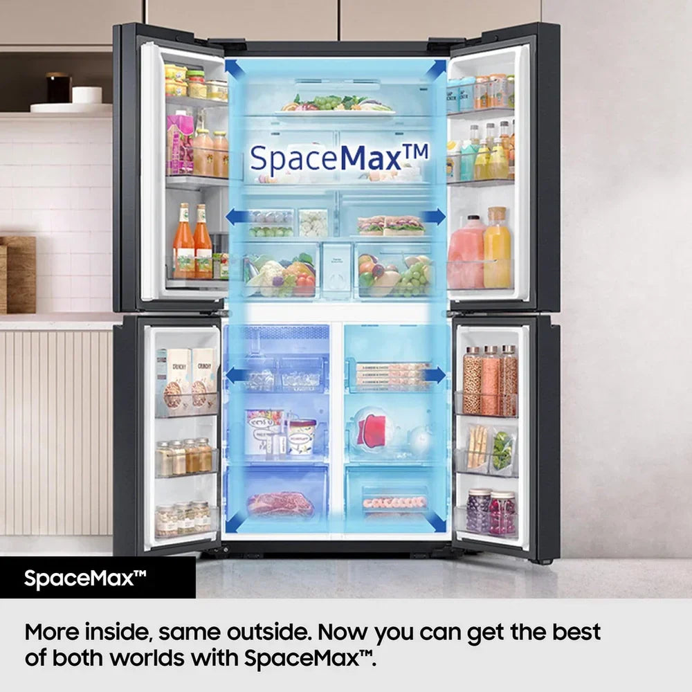Samsung RF50C532EB1 Series 7 SpaceMax American Style Smart Fridge Freezer Black