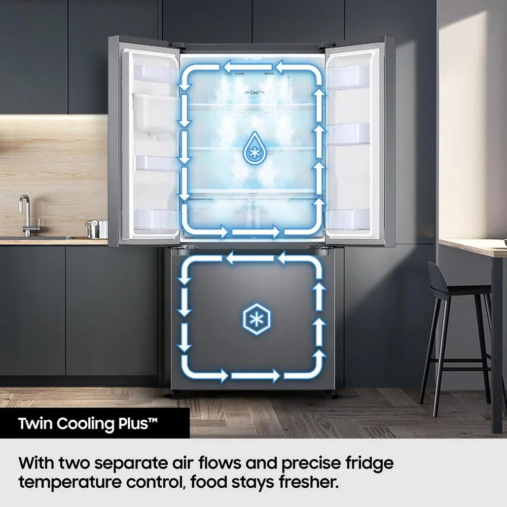Samsung RF50C532EB1 Series 7 SpaceMax American Style Smart Fridge Freezer Black