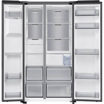 Samsung RS70F65KETEU Series 6 Bespoke AI SpaceMax 640L American Style Smart Fridge Freezer - Silver
