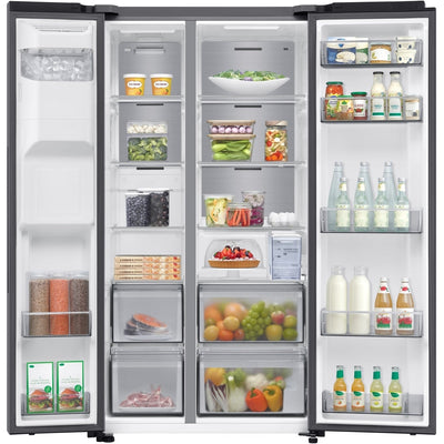 Samsung RS70F65KETEU Series 6 Bespoke AI SpaceMax 640L American Style Smart Fridge Freezer - Silver