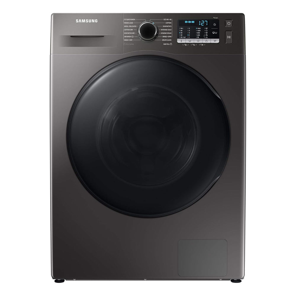 Samsung Series 5 WD80TA046BX/EU Ecobubble AI Energy 8kg+5kg 1400 Spin Washer Dryer Black