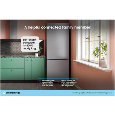 Samsung Series 7 RB34C632EBNEU SpaceMax 341L Non-Plumbed Frost Free Fridge Freezer Black