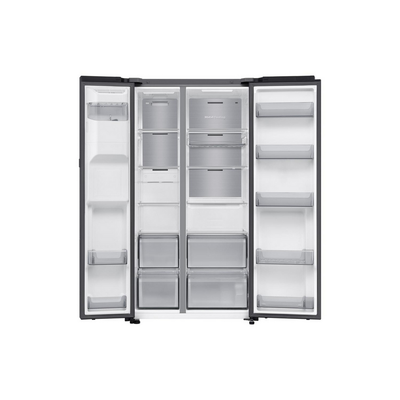 Samsung Series 9 RS90F64EEFEU Bespoke AI Home 621L Total No Frost American Fridge Freezer Black
