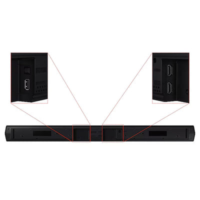 Samsung UE55U8020FKXXU 55 Inch Crystal UHD 4K Smart TV and HW-B530XU 2.1 Ch Wireless Soundbar with Subwoofer Bundle