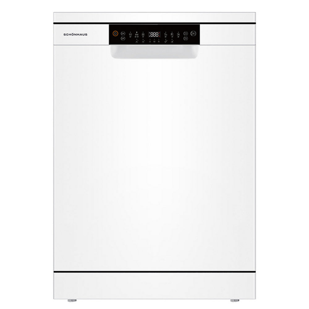 Schonhaus DWSF0115FSBW Freestanding Full Size Dishwasher with 15 Place Settings - Clearance