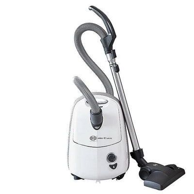 Sebo 92621CI Airbelt E1 Arctic Cylinder Vacuum Cleaner - White