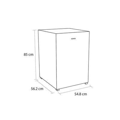 Sensis RFUCF01Z54EW 54.8cm Freestanding Undercounter Freezer White