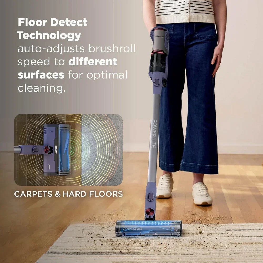 Shark BU3621UKT Cordless Stick Vacuum Cleaner with Auto-Empty System - Grey