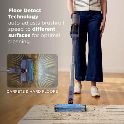 Shark BU3621UKT Cordless Stick Vacuum Cleaner with Auto-Empty System - Grey