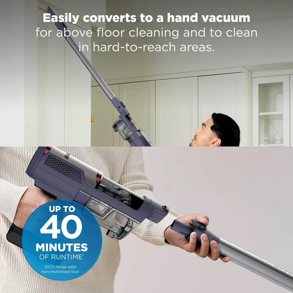 Shark BU3621UKT Cordless Stick Vacuum Cleaner with Auto-Empty System - Grey