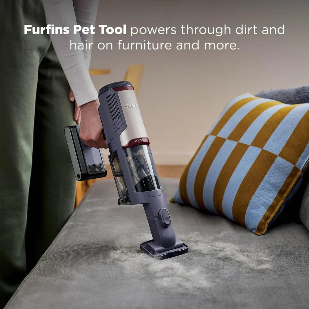 Shark BU3621UKT Cordless Stick Vacuum Cleaner with Auto-Empty System - Grey