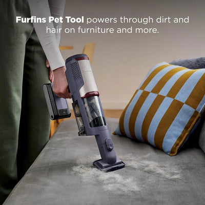 Shark BU3621UKT Cordless Stick Vacuum Cleaner with Auto-Empty System - Grey