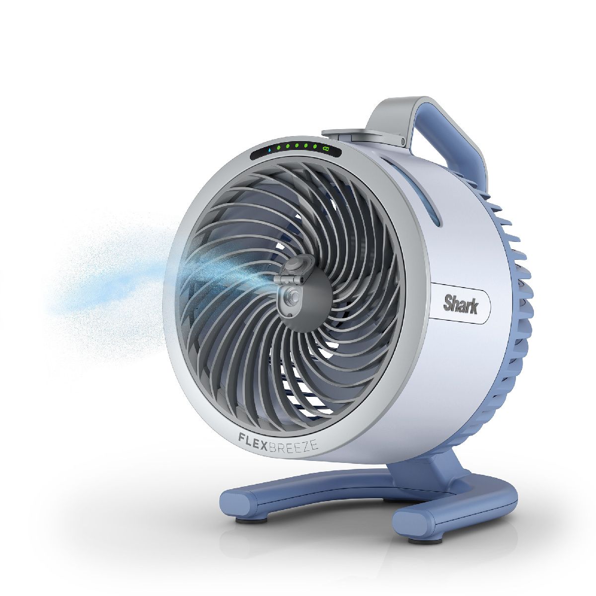 Shark FA050UKBL FlexBreeze HydroGo Misting Fan Glacier Blue