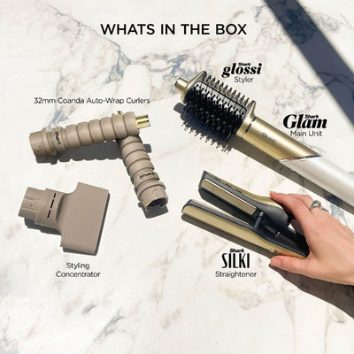 Shark HD6041SUK Glam Ceramic Air Styling and Drying System French Gold