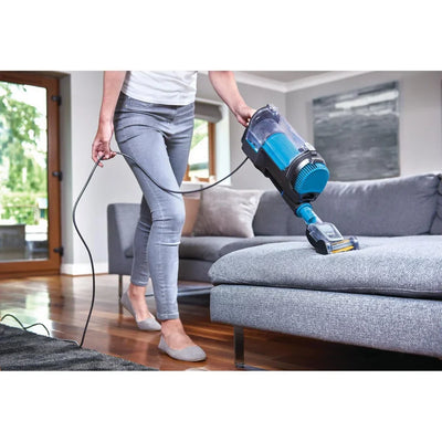 Shark HZ400UKT Anti Hair Wrap Corded Stick Vacuum Cleaner Electric Blue & Grey