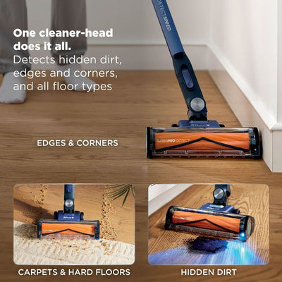 Shark IA3241UKT PowerDetect Speed Clean and Empty Pet Pro Cordless Vacuum Up To 60 Minutes Run Time Ultramarine
