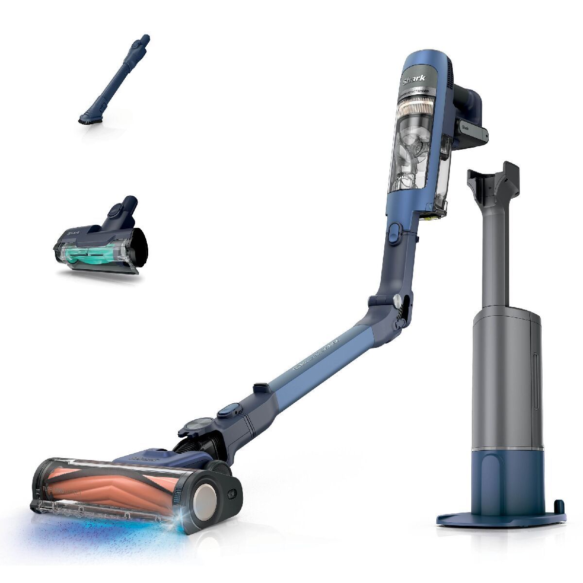 Shark IA3241UKT PowerDetect Speed Clean and Empty Pet Pro Cordless Vacuum Up To 60 Minutes Run Time Ultramarine