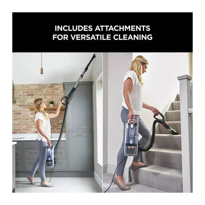 Shark® NZ801UKT Anti Hair Wrap Upright Vacuum Cleaner with Powered Lift-Away TruePet Deep Navy & Orange