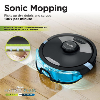 Shark RV2620WDUK Matrix Plus 2 in 1 Robot Vacuum and Mop