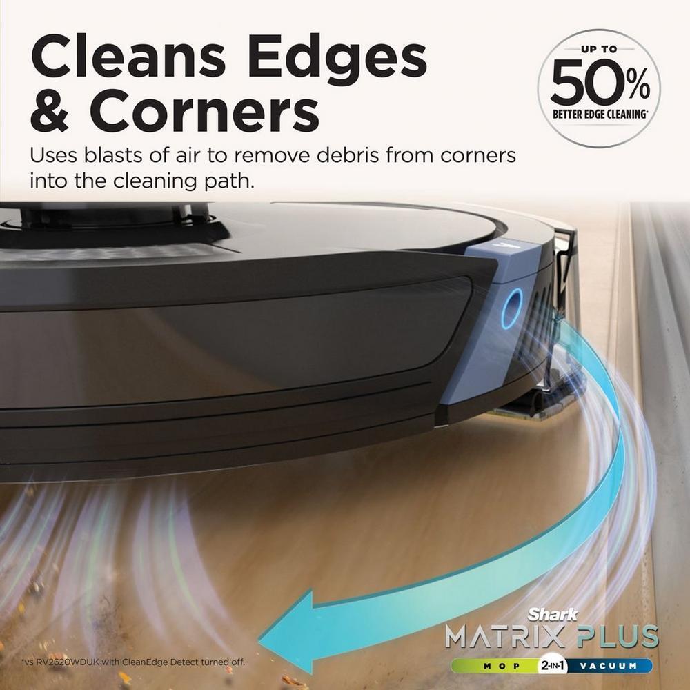 Shark RV2620WDUK Matrix Plus 2 in 1 Robot Vacuum and Mop