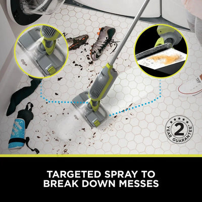Shark VacMop 2-in-1 Cordless Vacuum Mop with Targeted Spray VM200UK - Charcoal Grey