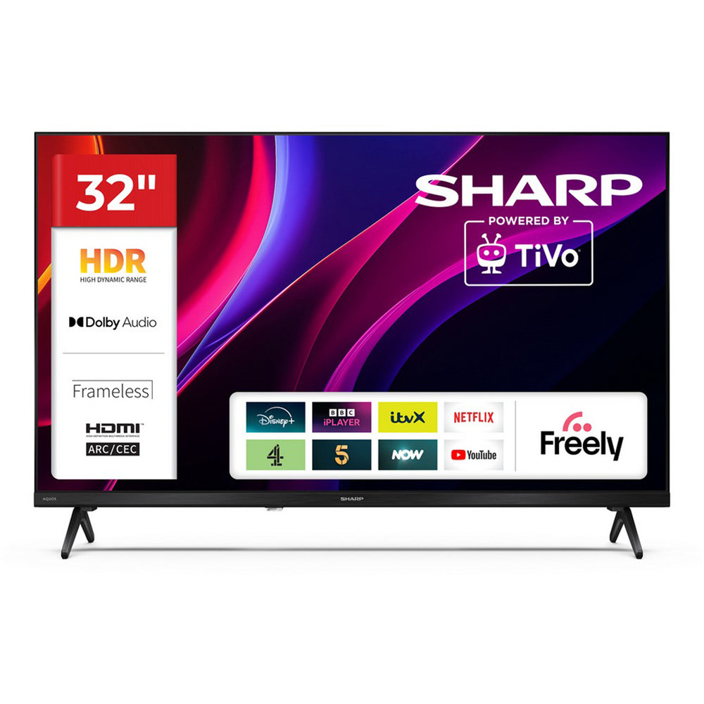 Sharp 1T-C32HE2245KB HDR LED Smart TiVO TV with Freely
