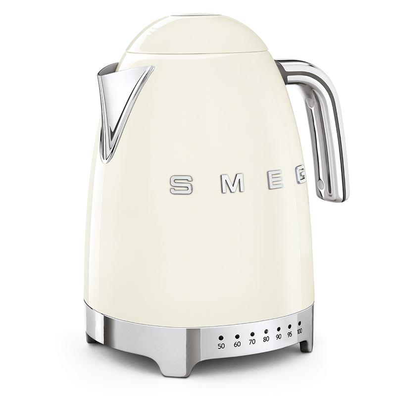 SMEG KLF04CRUK 50s Retro Style Jug Kettle Cream